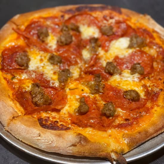 Coal-fired pepperoni pizza from Pitch Pizzeria in Dundee